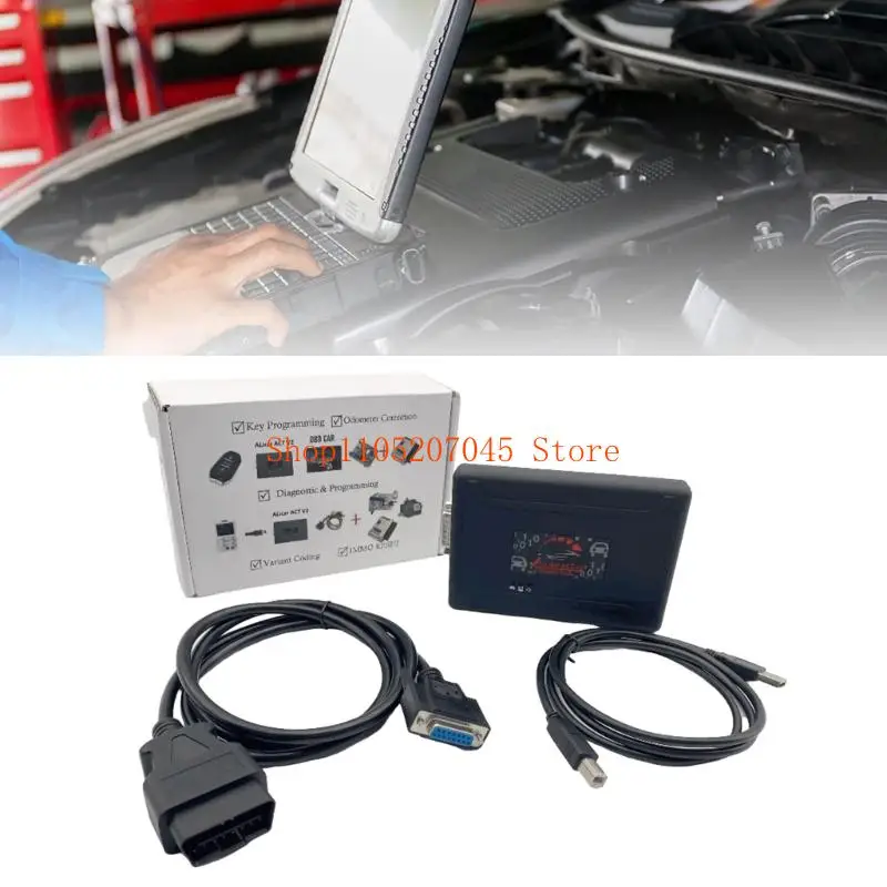 37cd Professional Automotive OBD2 Scanner Vehicle Diagnostic Tool For Realtime Engine Error Detection Code Clearing System