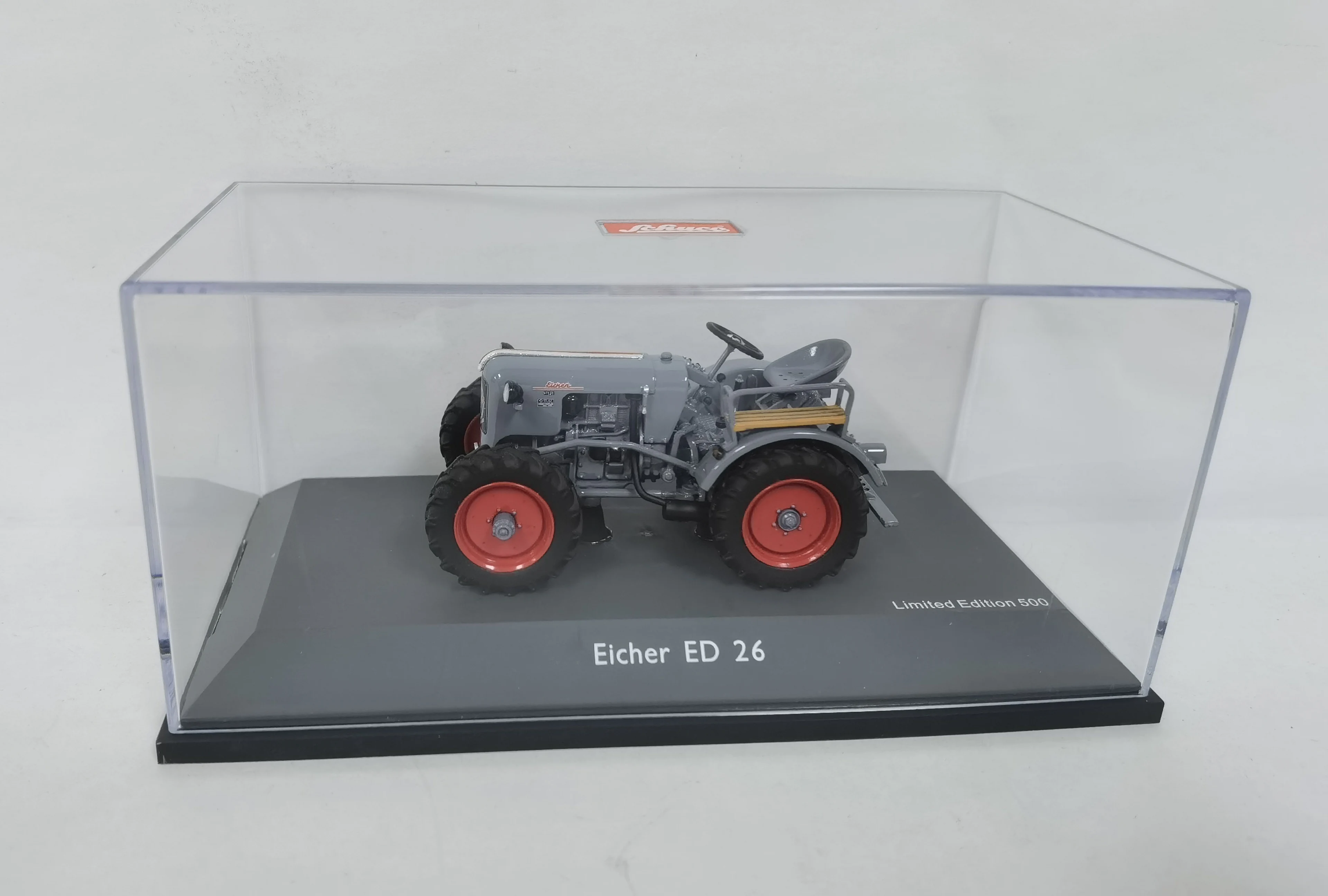 For Collection  Schuco Eicher ED 26 Tractor Grey 1/43 Resin Models