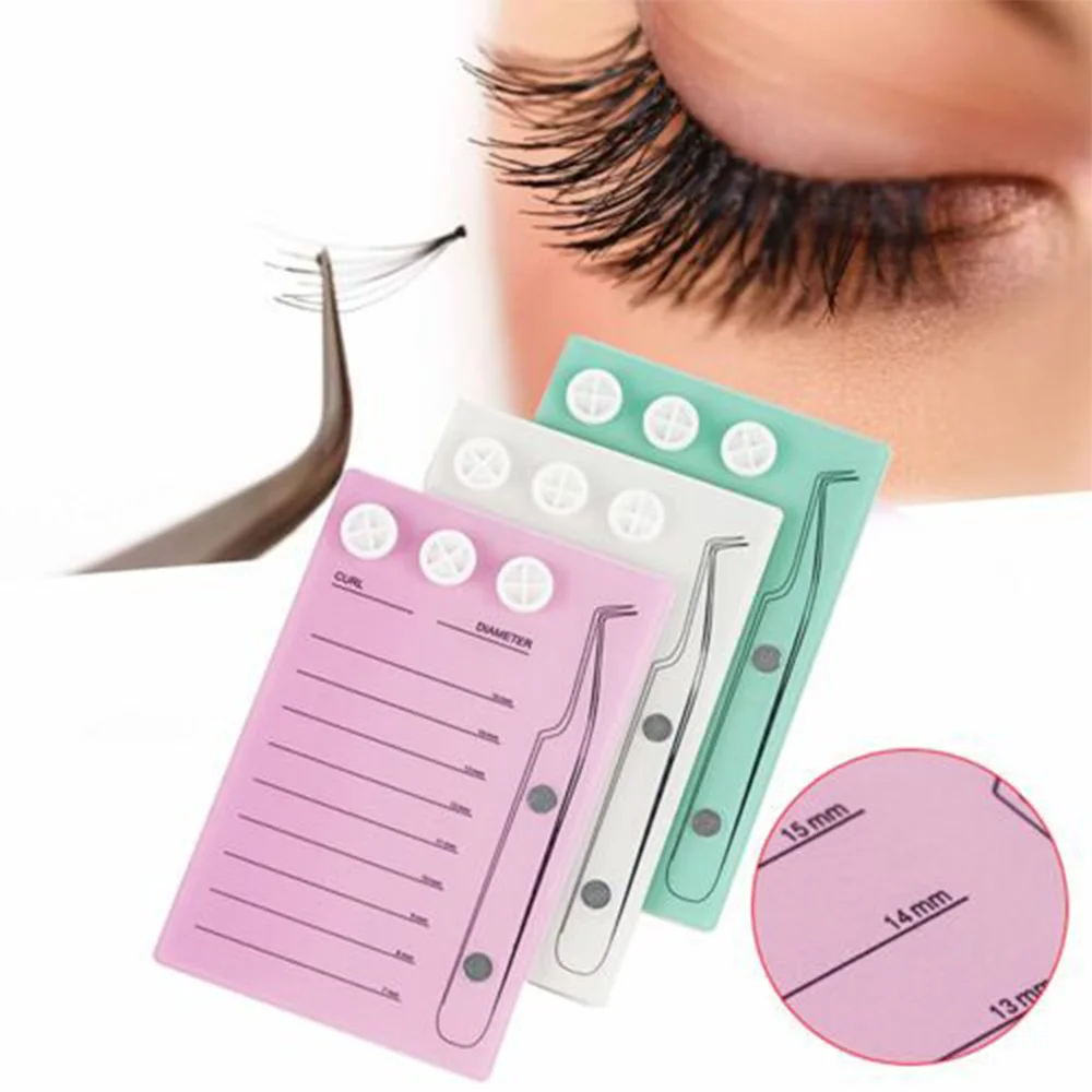 Magnetic Eyelash Suction Plate Holder Pallet Glue Pallet Eyelash Acrylic Board Grafting False Lashes Tool Makeup Accessories