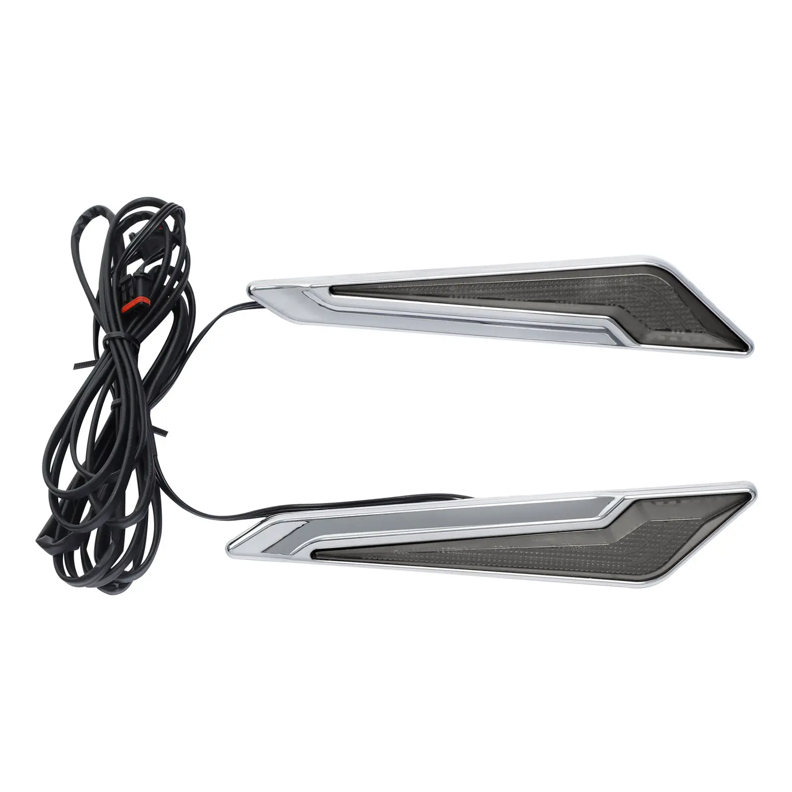 Motorcycle Front Brake Fork Mount LED Lights For Honda Goldwing 1800 GL1800 2018-2023 21 22 19