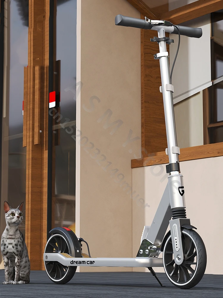 Adult Two Wheel Scooter 5-15 years old Adjustable height single leg scooter for teenagers and children