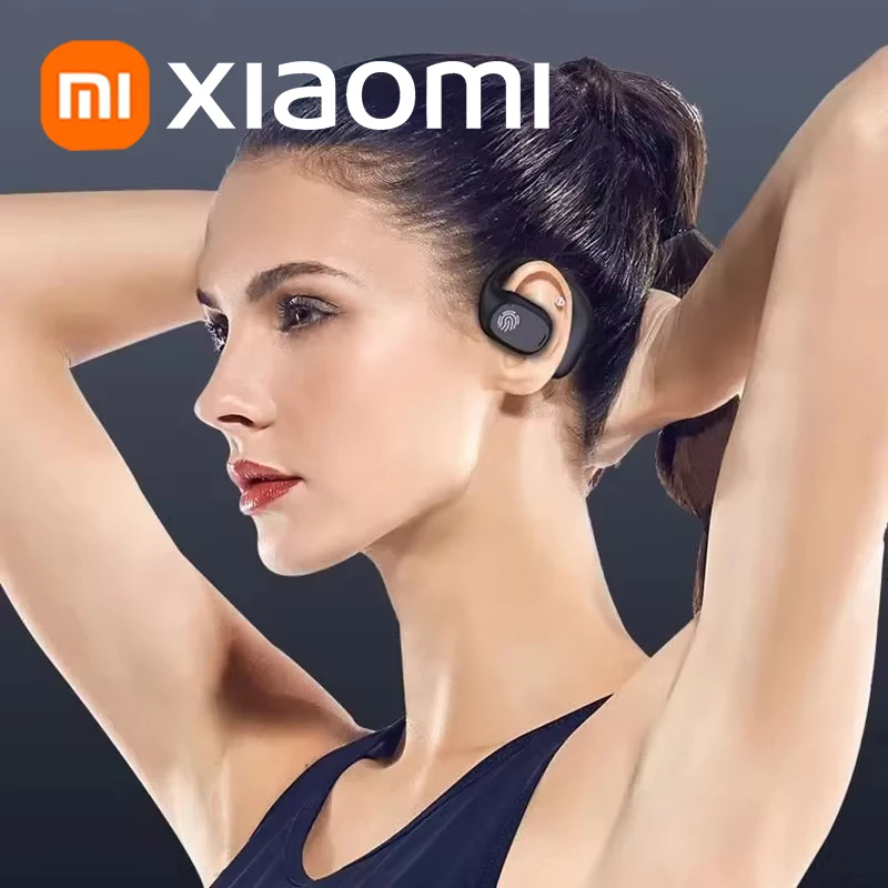 Xiaomi HiFi 9D Stereo Bluetooth 5.3 Bone Conduction Earphones Wireless Sports Earbuds Waterproof Touch Control Noise Reduction