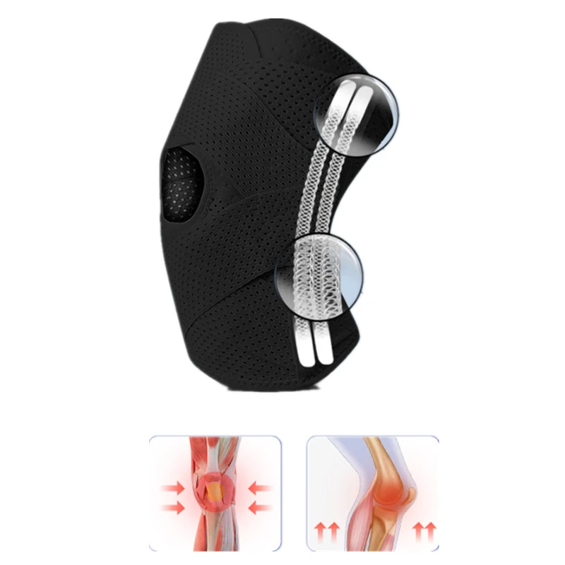 1 Pc Sport Kneepad Onder Druk Elastische Kniebeschermers Artritis Gewrichten Protector Patella Mediale Ondersteuning Fitness Sport Kniebeschermers Gear