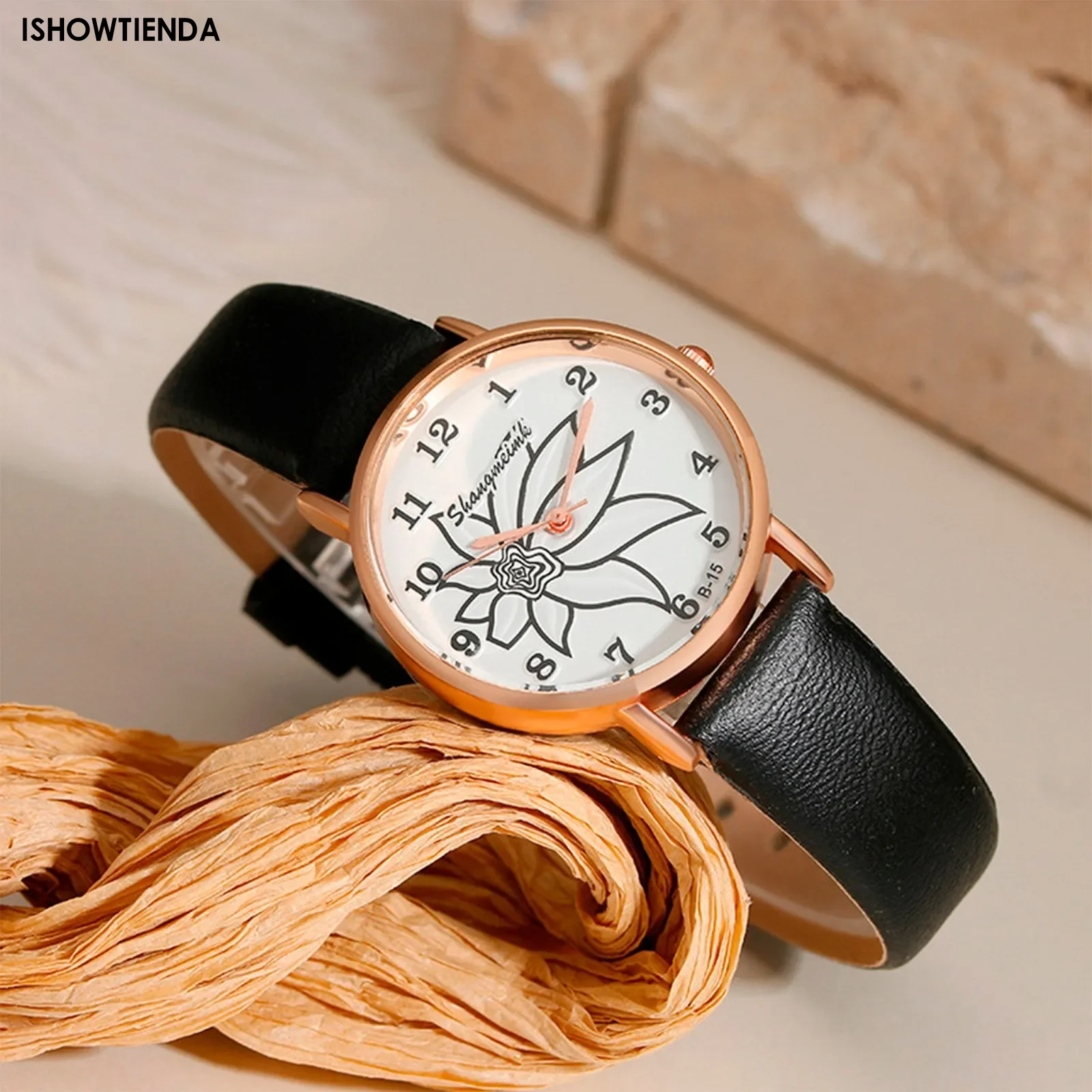 Women's Quartz Watch Fashion Versatile Women's Watch Wristwatches Women's Belt Watch Literary Retro Women's Watch Korean Fashion