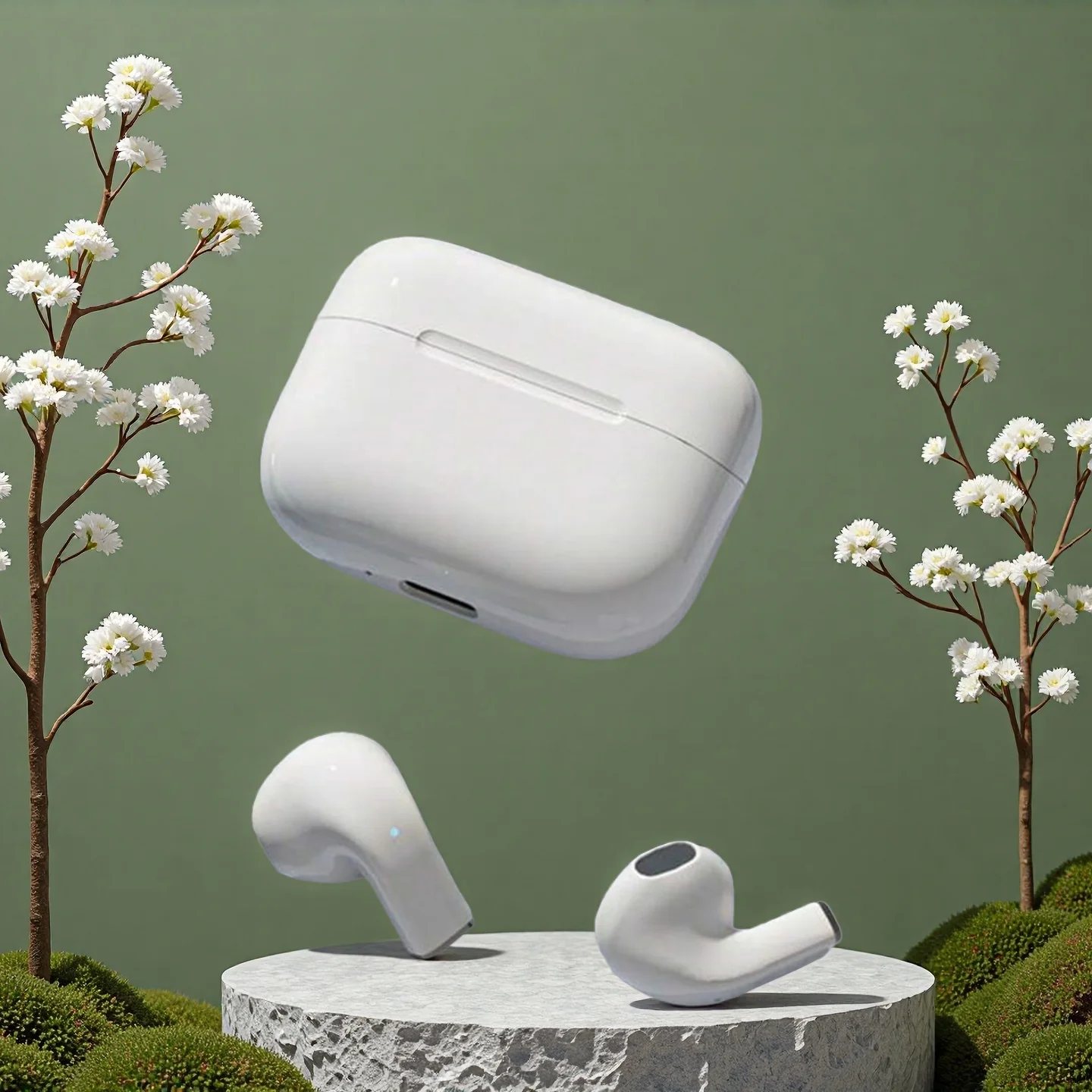 New TWS Mini Bluetooth earbuds Immersive Sound Experience Comfortable In Ear Wireless Earphones for all smartphones