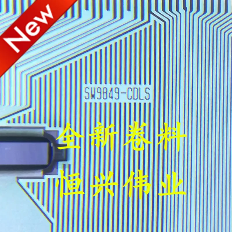 SW9849-CDLS Neue LCD Fahrer IC COF/TAB Spule material