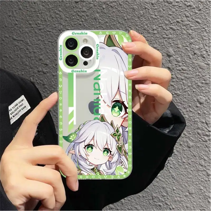 Anime Genshin Impact Phone Case for iPhone 11 12 13 Mini Pro Max 14 Pro Max Case shell