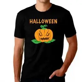 

Halloween T-shirt with pumpkin lantern patterns soft and lightweight fabric Harajuku top suitable for both men and women
