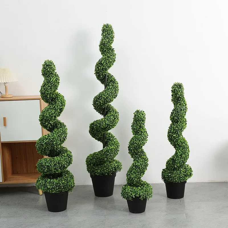 

Artificial Tree Snake Shape Artificial Pot Indoor Tree Interior Home Decoration Boxwood Tree Shopping Mall Landscape Layout