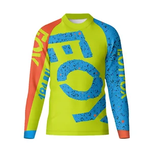 قمصان ركوب الدراجات بأكمام طويلة للرجال MTB Maillot دراجة جيرسي تنفس سريع جفاف جبلي برو فريق دراجة رياضية 2022 أفضل 6 ملابس رجالية للدراجات - رقم 6