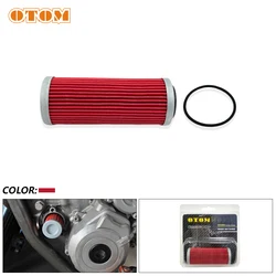 OTOM Motorcycle Oil Filter 77338005100 For KTM SX SXF EXC XCFW XCW SMR HUSQVARNA FE FC250 350 400 450 530 Engine Machine Filters