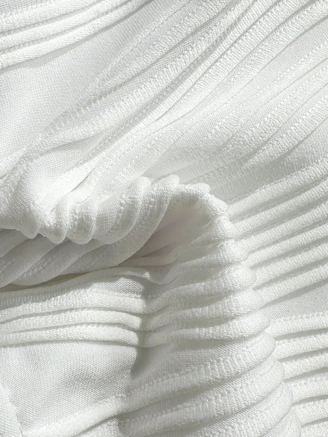 

Женский комплект бикини из двух частей, текстурированный, однотонный белый, с отделкой в виде ракушек, с завязками на шее, пляжный купальник