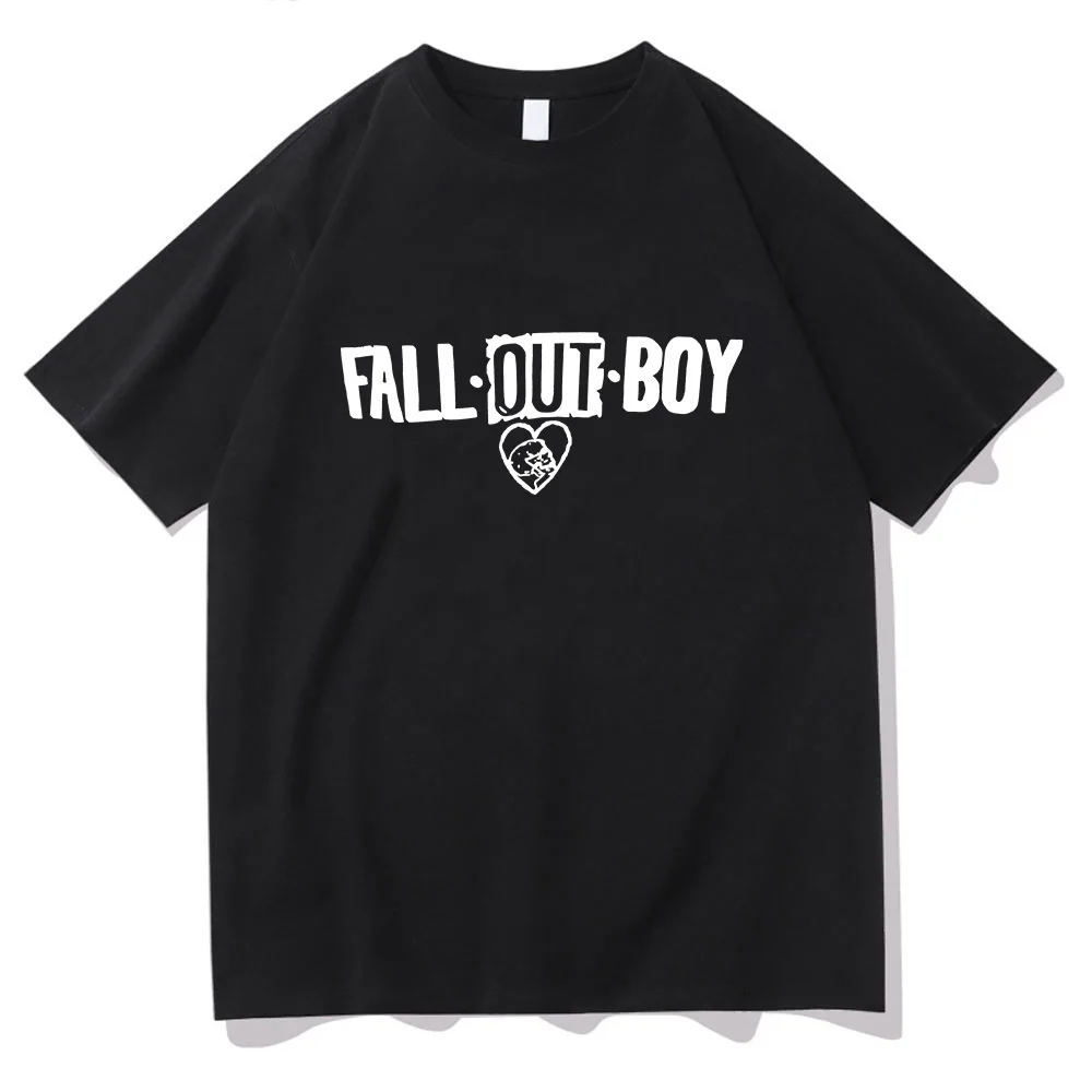 

Y2K Fall Out Boy T-shirt Grunge Graphic Printing Fashion Tee-shirt For Boys Cotton Soft Funko Pop Tshirt Men/women Short Sleeve