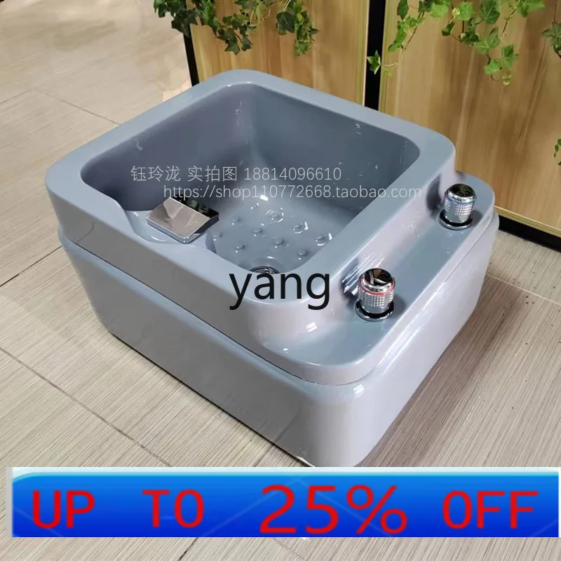 Lhh foot wash basin manicure pedicure basin foot massage surfing spa foot soaking