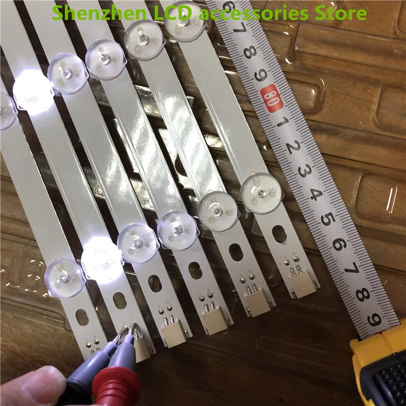 12 جزء/الوحدة شريط إضاءة خلفي ل LG 42LM3400 التلفزيون LC420DUN (SE) (R2) 6916L-0913A 100% جديد