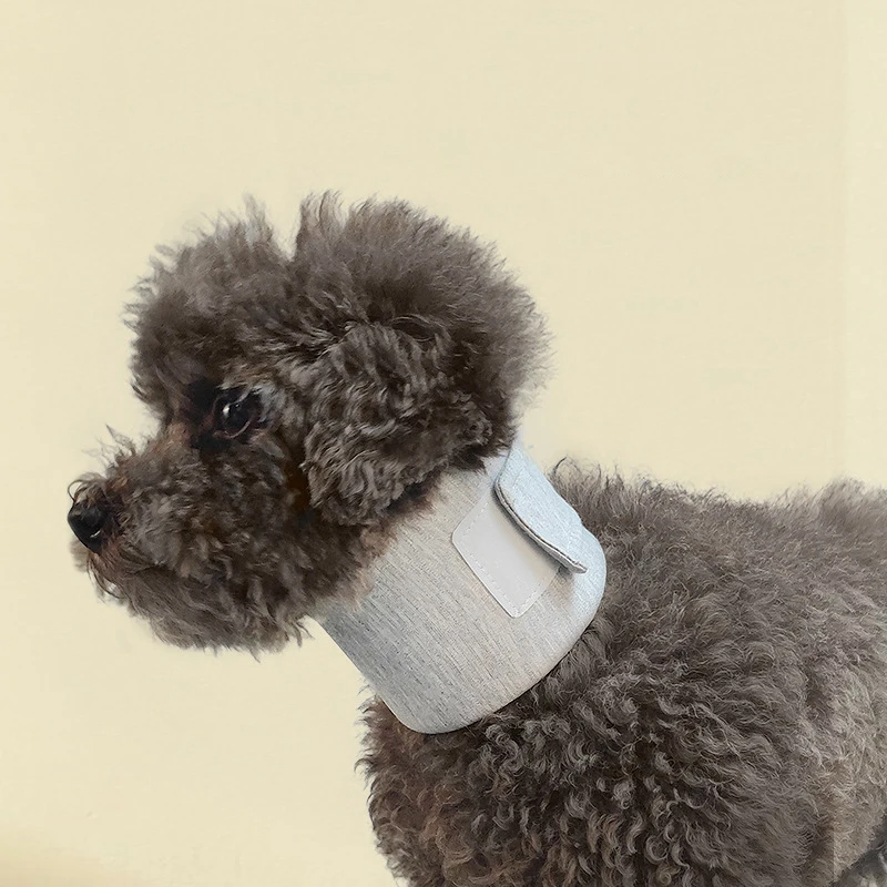 Adjustable Dog Elizabeth Circle Anti-bite Pet Dog Collar Puppy Neck Protection Cover Breathable After Surgery Protective Collar
