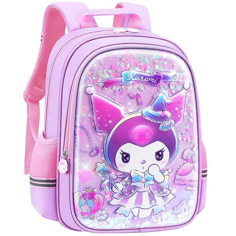 

Оригинальный детский рюкзак Kuromi с героями мультфильмов, мини-школьный рюкзак для девочек и мальчиков, милая сумка на плечо