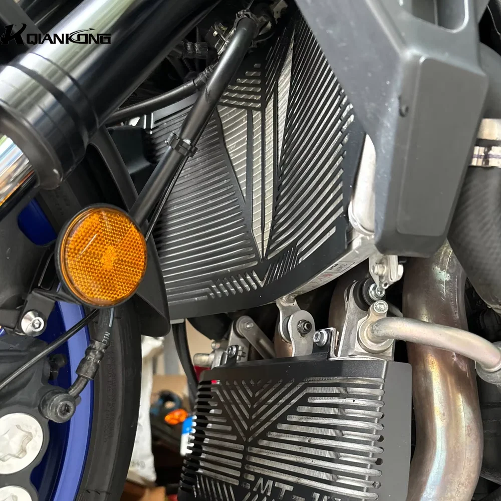 Radiator Guard For YAMAHA MT10 MT-10 MT 10 SP 2016-2023 Motorcycle Accessories Radiator Protection Grille Guard Protector Cover