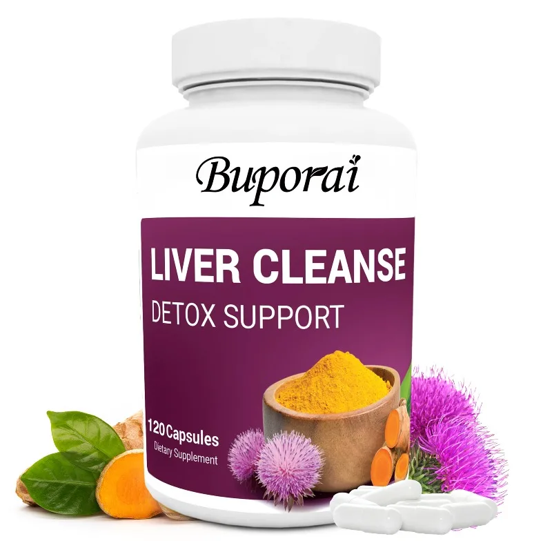 

Liver Cleanse Detox Capsules - Improves Digestive Function and Regulates Immunity