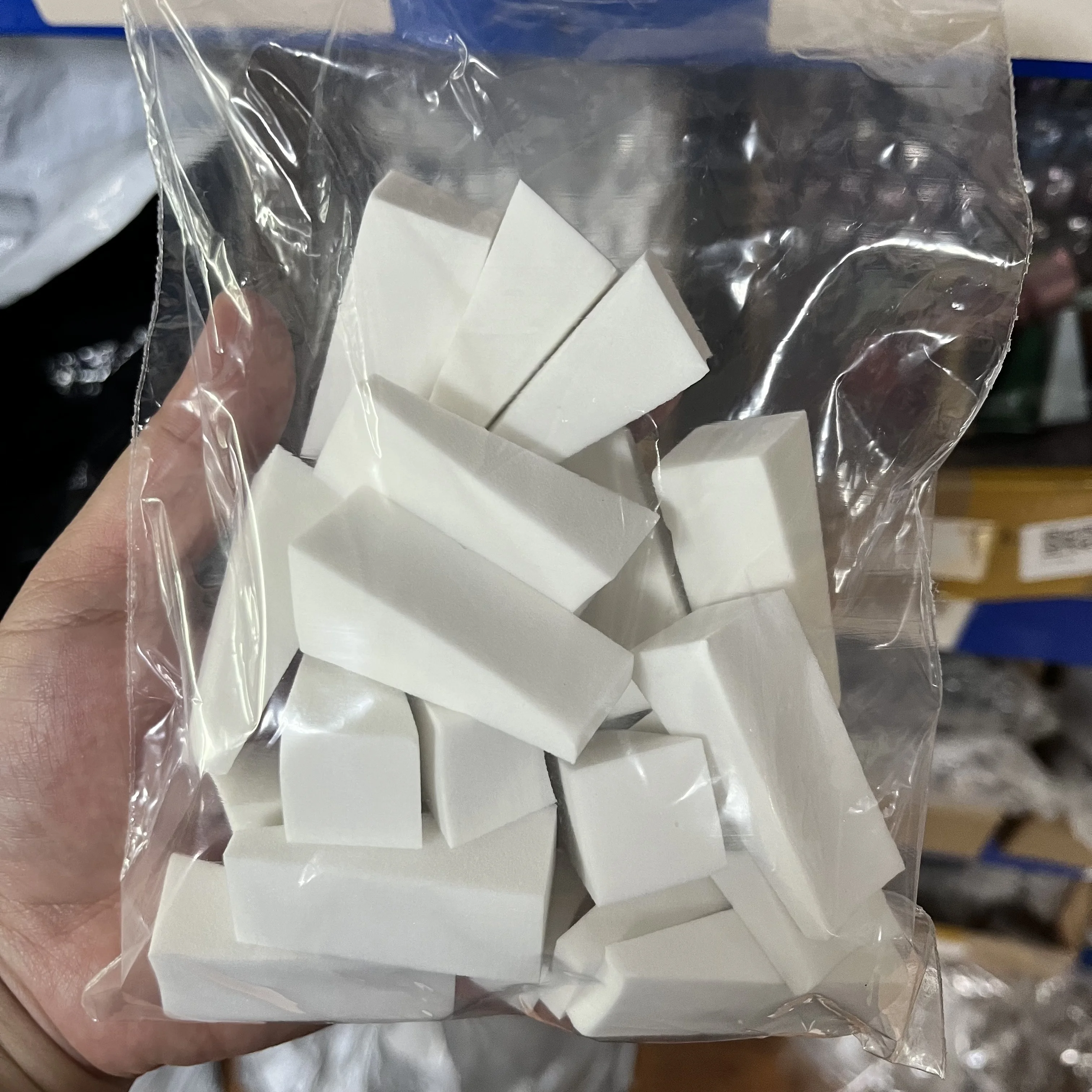 50/20Pcs 믹스 네일 아트 스폰지 소프트 스폰지 그라디언트 네일 아트 스탬퍼 도구 컬러 페이드 매니큐어 크리 에이 티브 네일 스폰지 그리퍼 도구