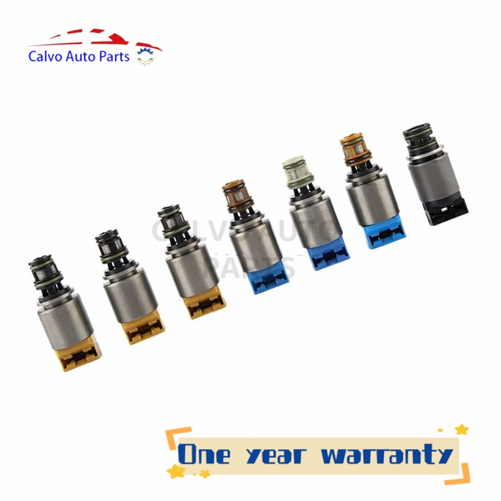 7PCS 6HP19 6HP26 6HP32 Transmission Solenoid For BMW X3 ZF6HP19 ZF6HP21 ZF6HP26 ZF6HP28 ZF6HP32 ZF6HP34 1068-298-045 1068298044