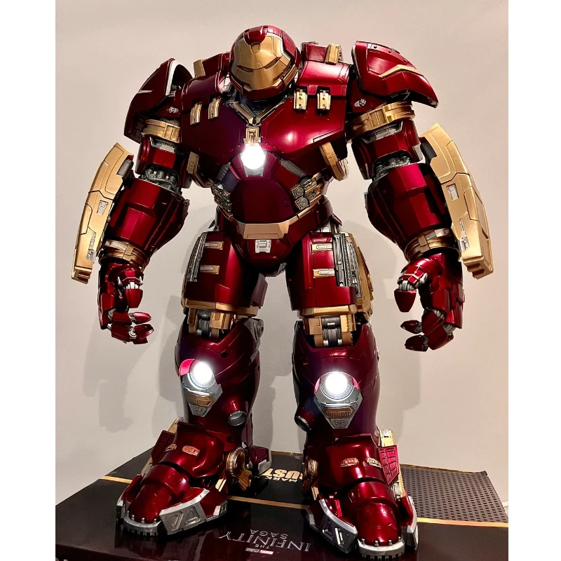 

Fondjoy Avengers Infinity Saga Hulkbuster Assembly Model With Lights - Desktop Decorative Collectible Toy For Boys Birthday Gift