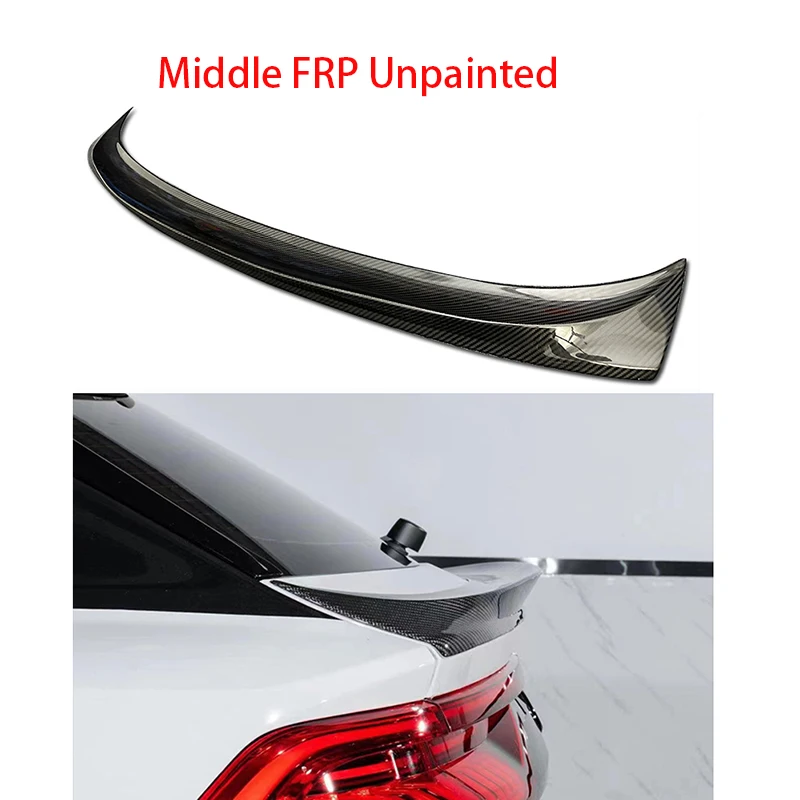 Voor Audi Q8 Sq8 2018 2019 2020 2021 2022 2023 Hoogwaardige Koolstofvezel Auto Achtervleugel Kofferbak Lip Dak Spoiler