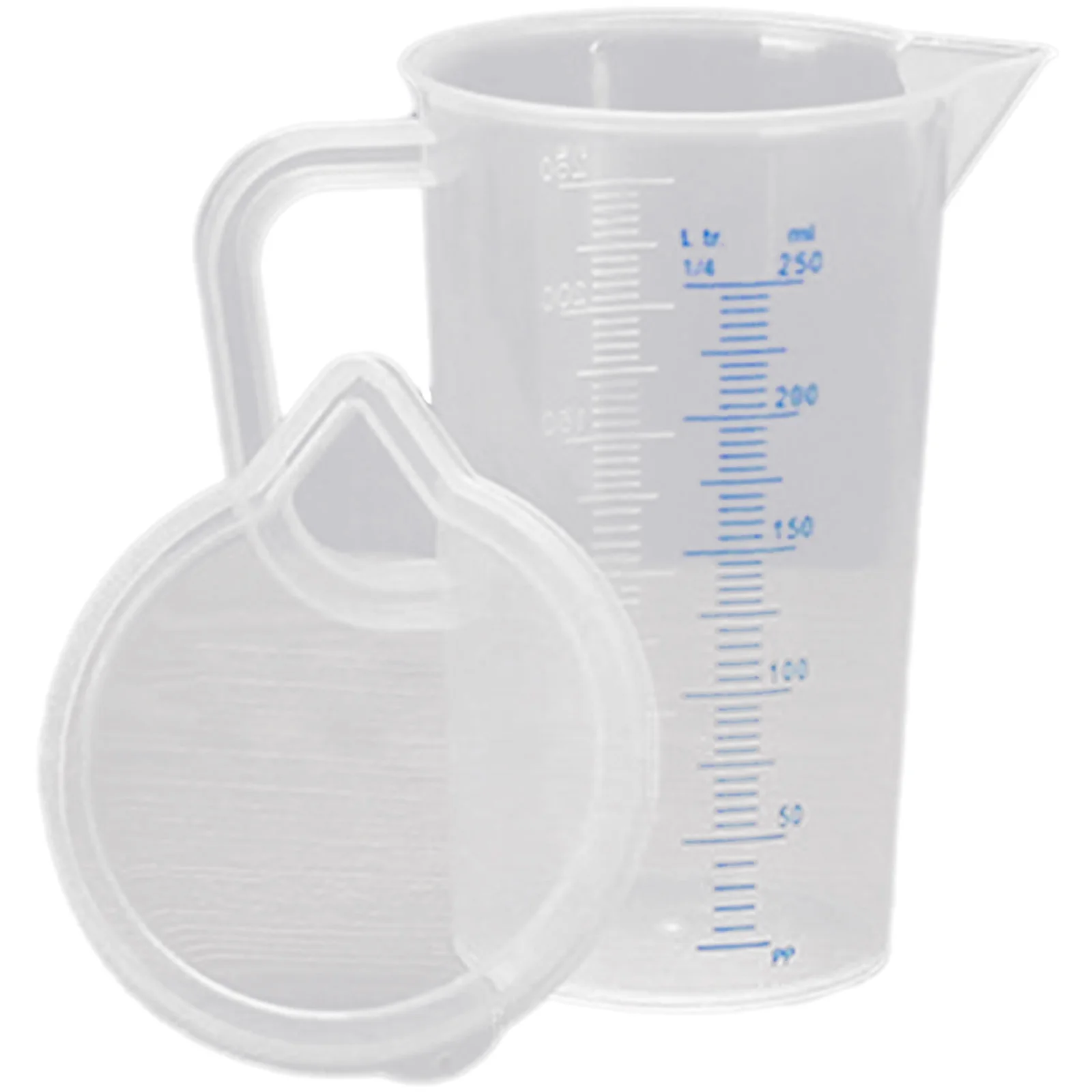 

Household Large Capacity Measuring Cups Plastic Cooking Measuring Cups Mixing Pitchers Pouring Measuring Cups with Handle Scales