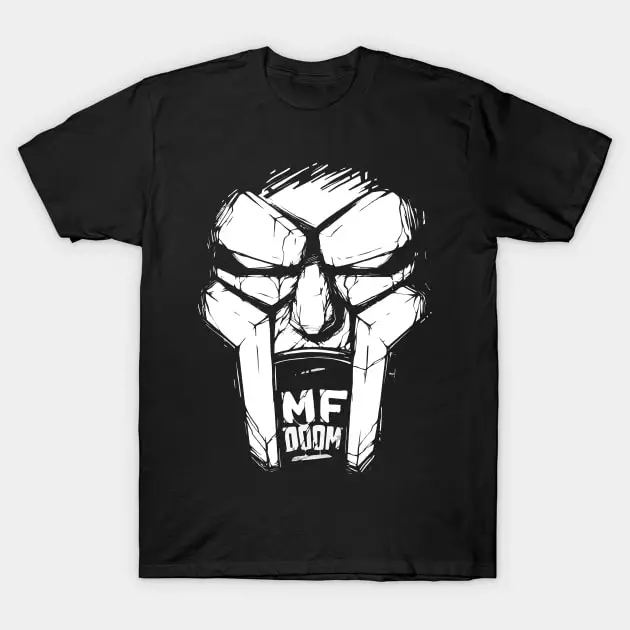 Mf Doom Fight T Shirt TeePublic Madlib Madvillain Double Sided Graphic T Shirt Tops Male Loose Hip Hop T Shirt Fleece T-shirts