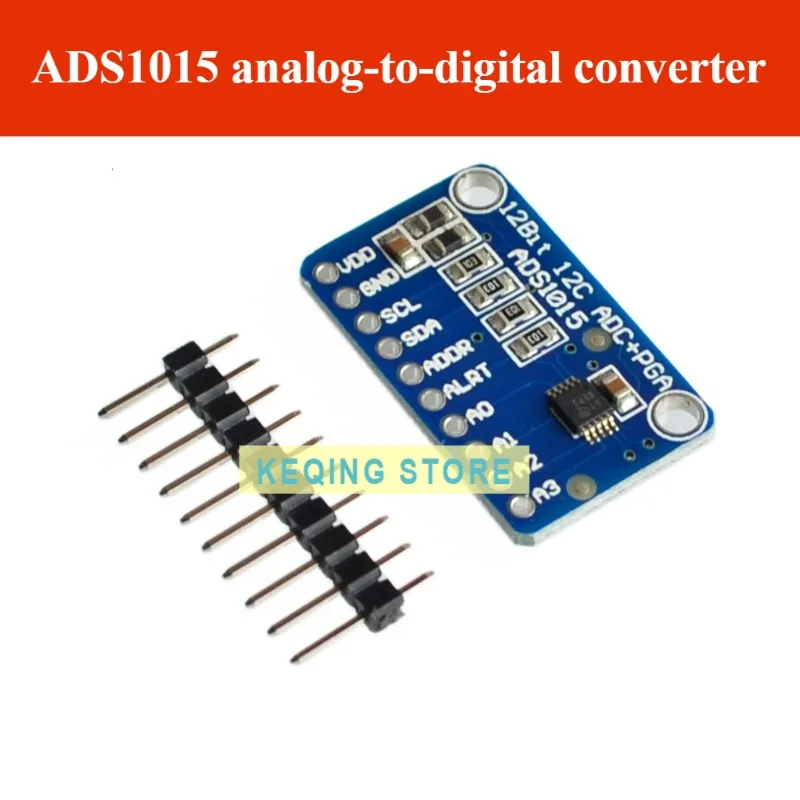 ADS1015 subminiature 12-bit precision ADC development board module