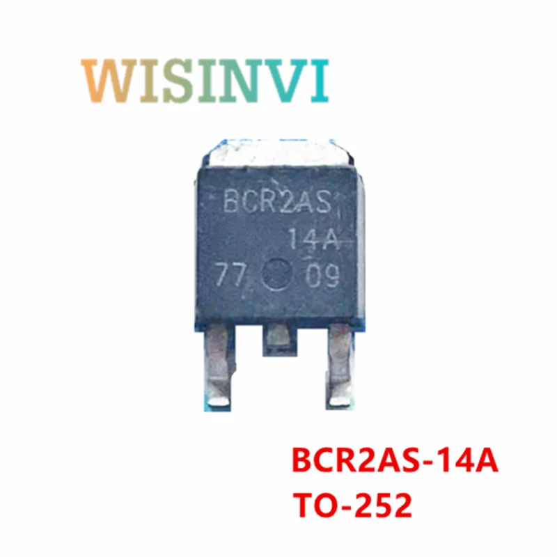 10PCS BCR2AS-14A BCR2AS TO-252 Triac 2A 700V MOS Low Power Use