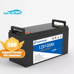 Baterías de iones de litio de grado A con BMS lifepo4, almacenamiento de energía, 12V, 38Ah, 50Ah, 72Ah, 100Ah, 120AH, 150Ah, 200Ah