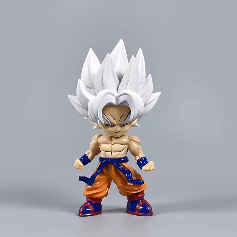 Ultimo stile Dragon Ball Z Anime Figura Super SaiyanGolden Haired Goku Nuova forma Action Figure Modello Regalo da collezione Giocattoli per bambini