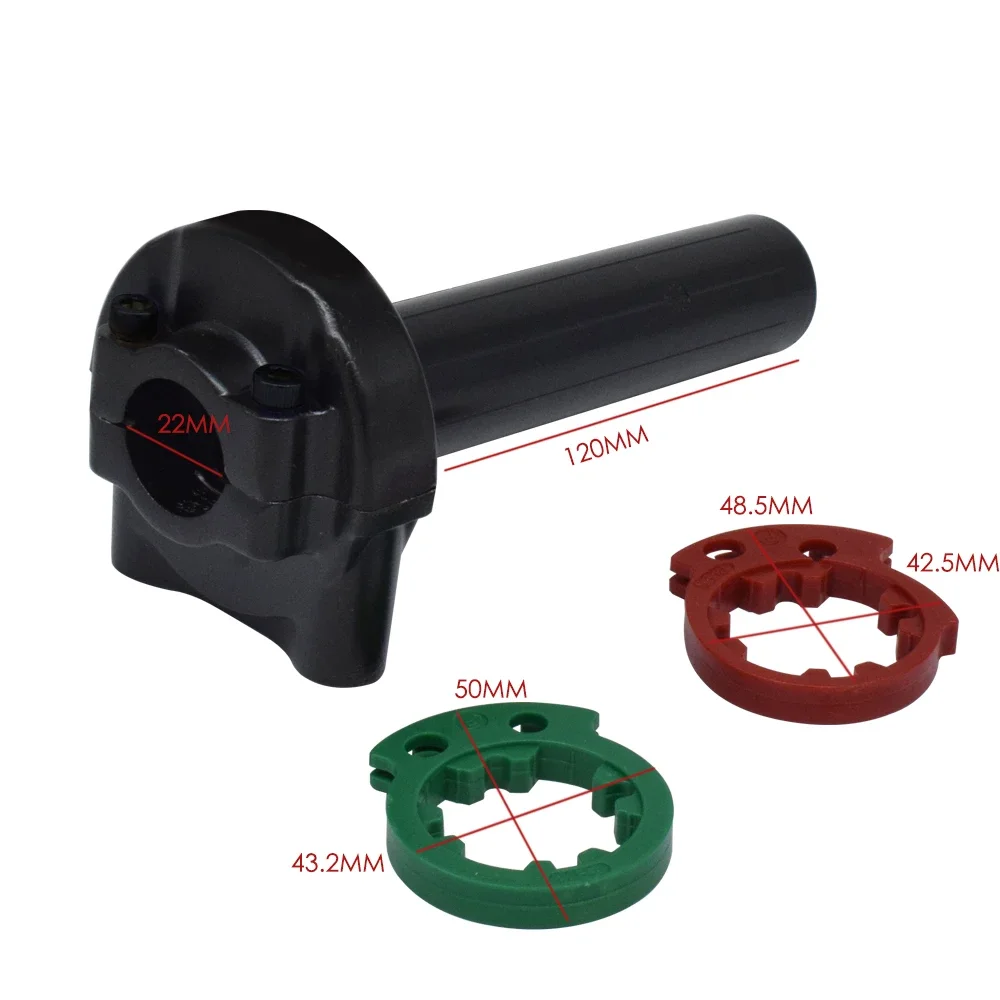 Motorcycle 22mm 7/8\'\' Handle Bar Tube Quick Turn Twist Throttle Grips  Twist Accelerator