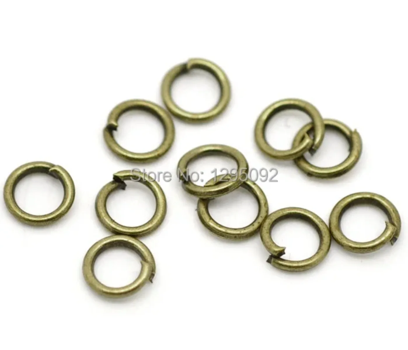 

5000Pcs Bronze Tone Mini Open Jump Rings 5x0.9mm DIY Charms Jewelry Findings Component Wholesales Handicrafts Accessories
