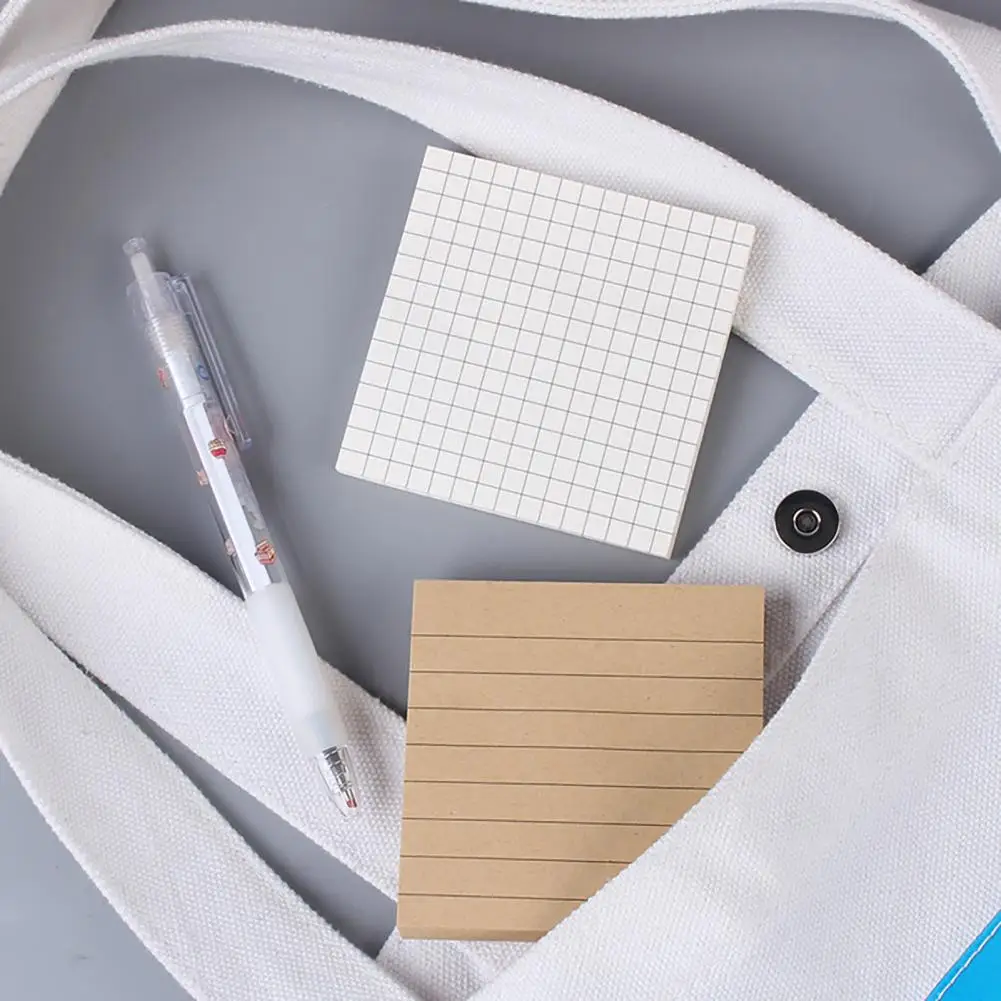 2Pcs Sticky Notes Self-adhesive Note Pads DIY Sticky Paper Memo Pad Notes Paper Message Pads School Stationery blocs de notas