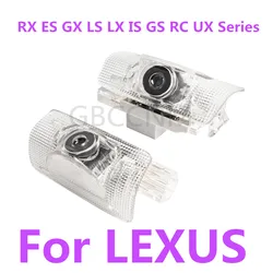 LED Car Ghost Shadow Welcome Door Light Bulbs Accessories For LEXUS RX300 RX330 RX350 RX400h RX450h ES250 ES300 ES300h ES330