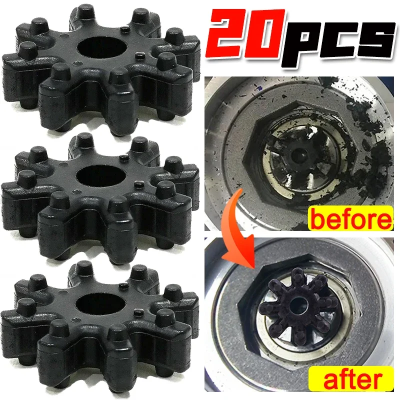 20/10/5pcs Black Rubber Coupling Flexible Steering Column Coupler  Car Replaceable Accessories for Hyundai Kia 56315-2K000FFF - view 6