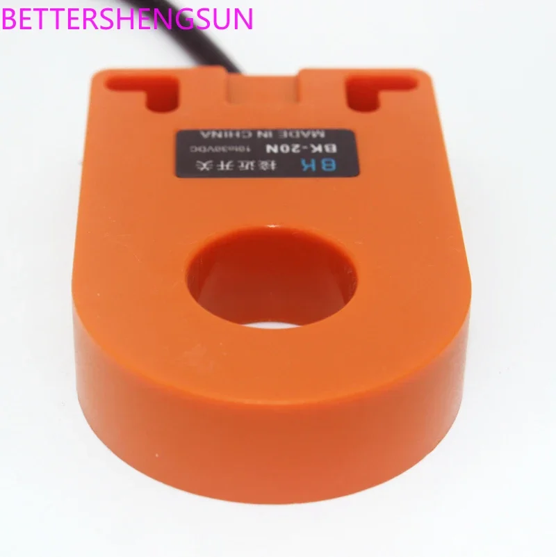 HX-DGS-20N Annular Proximity Induction Switch Sensor Adjustable 20MM High Speed Detection Metal Screw Spring