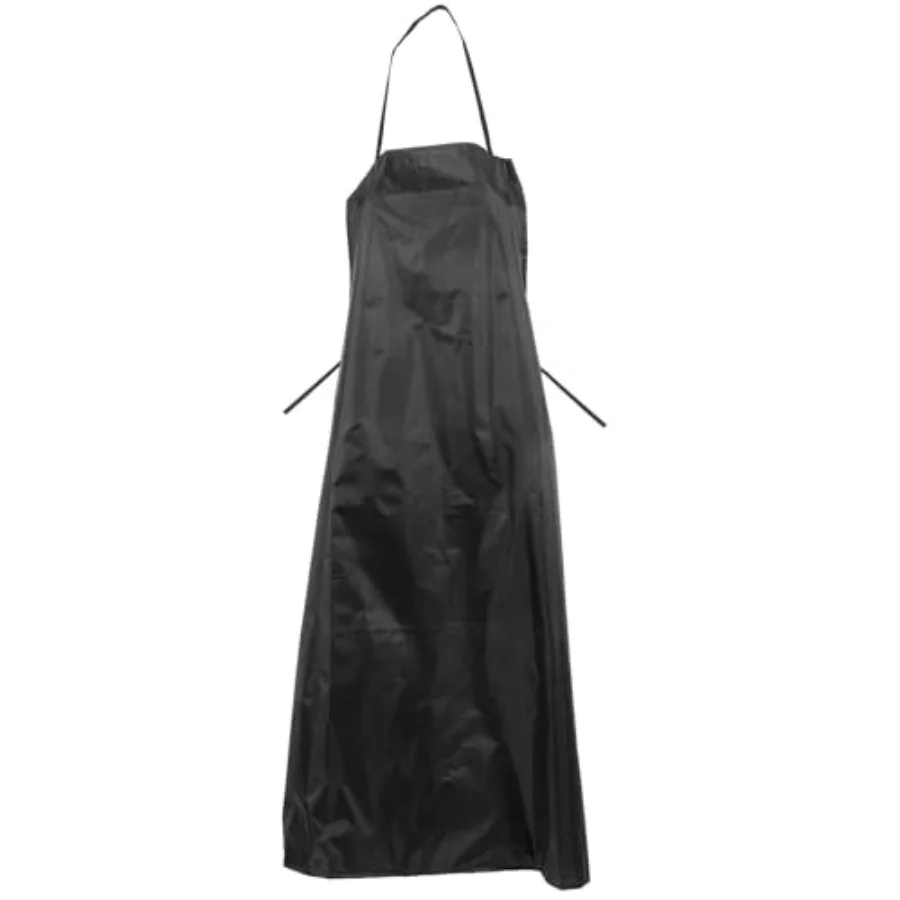 

Waterproof Kitchen Apron Large Black Heavy Duty Work Apron for Adults with Sleeve Covers Oil and Stain Resistant Household Clea