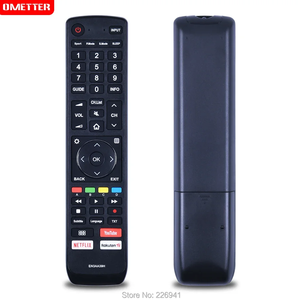 

Accoona New EN3AA39H Remote Control Fit for Hisense TV H50A6550 H55A6550 H43A6550 H50N5900 H55NU8700 H55U7A H65U7A H50U7A Uhd 4k