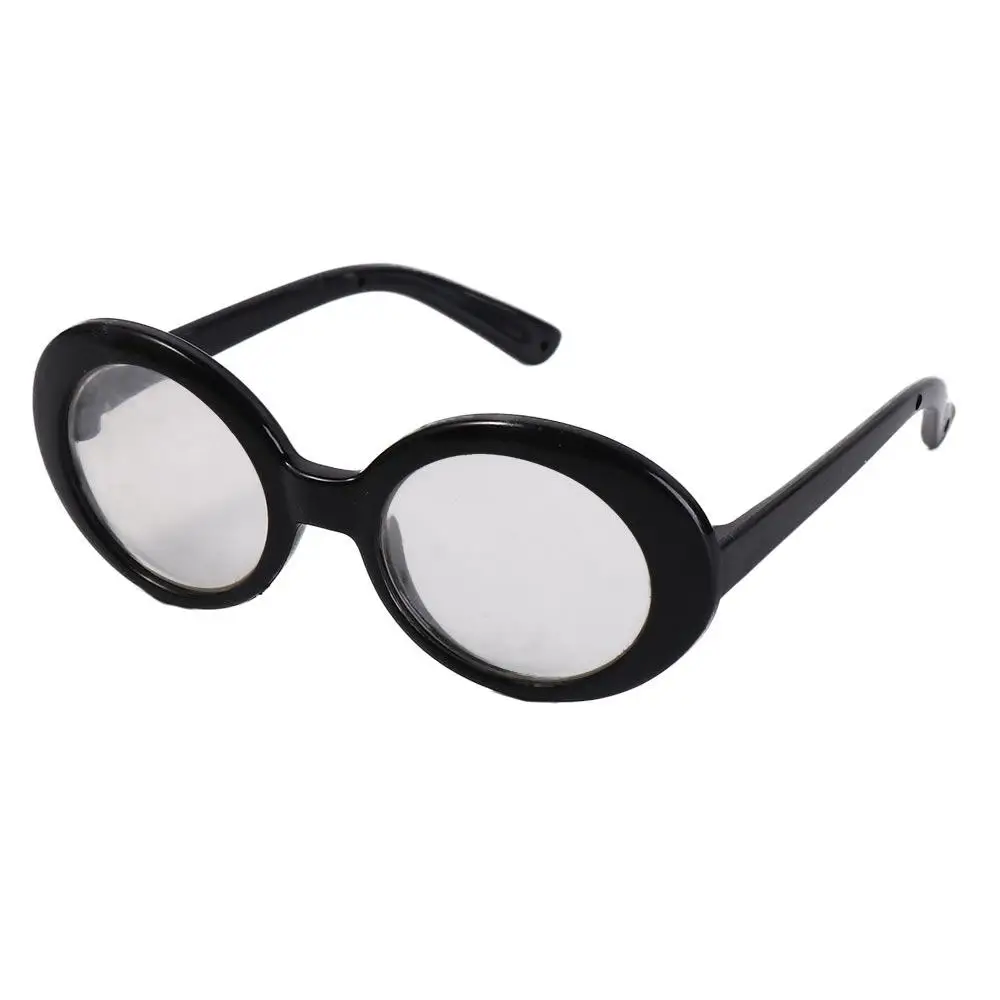 

Одевание для куклы, очки в круглой оправе, модные солнцезащитные очки для домашних животных, пластиковые крутые куклы, очки 20 см, куклы