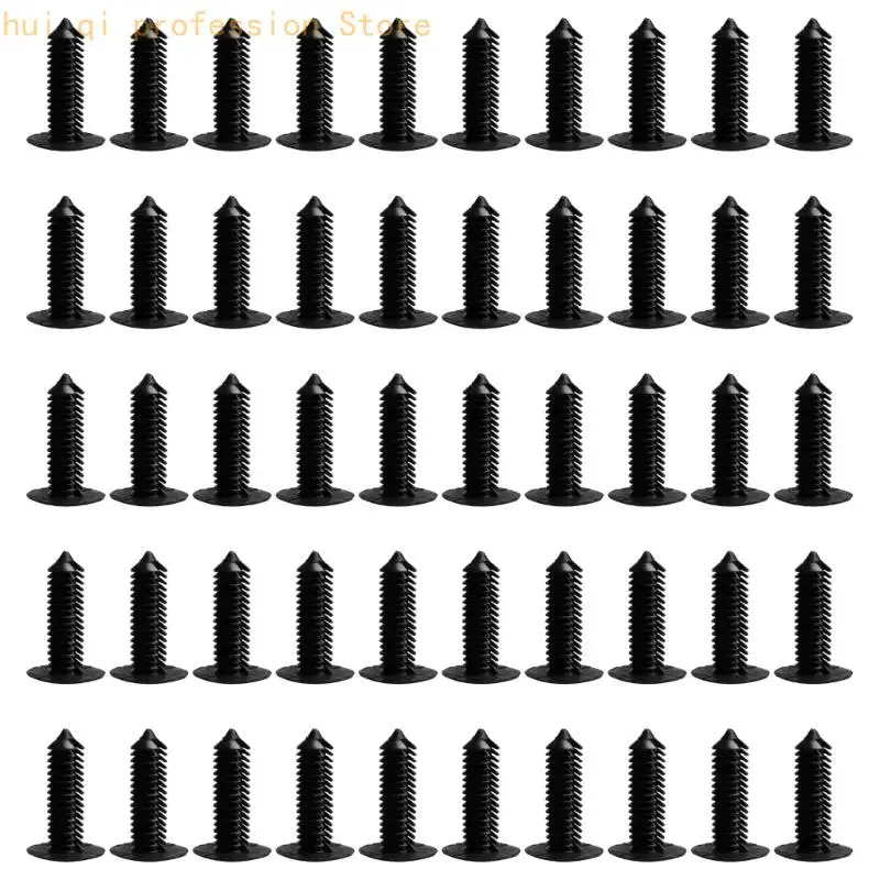 Car Headliners Fasteners Plastic Rivet Clips Trunk Panel Secure Trim Retainers H8WE