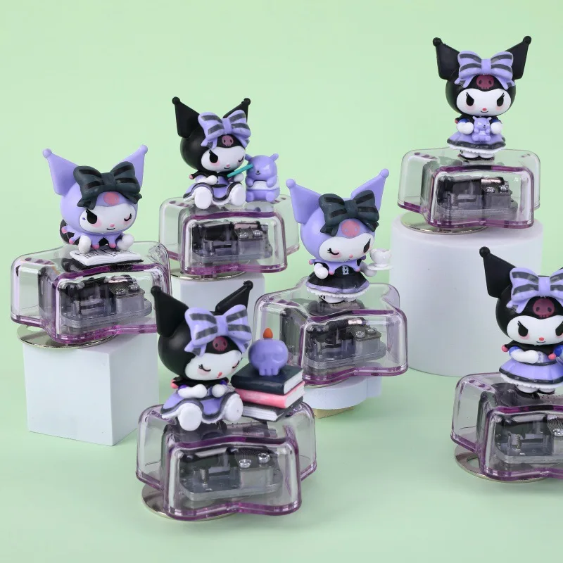 

Cartoon pentagram rotating music box, music box, creative festival gift, home decoration, Yunsheng movement