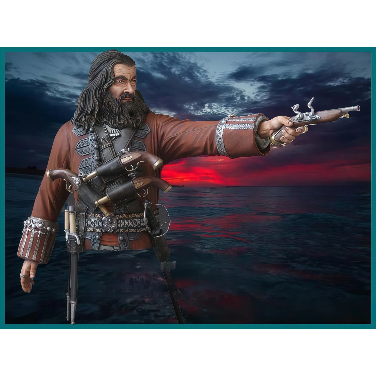 Kit de modèle non peint en résine à l'échelle 1/10, buste, thème militaire, GK non assemblé et non peint