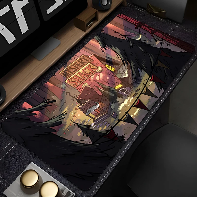 Mouse Pad Laptop Non-slip Esport Office Laptop Desk Mat Game Player Mousepad Disney Movie G-gravity F-falls Mini PC Keyboard Pad