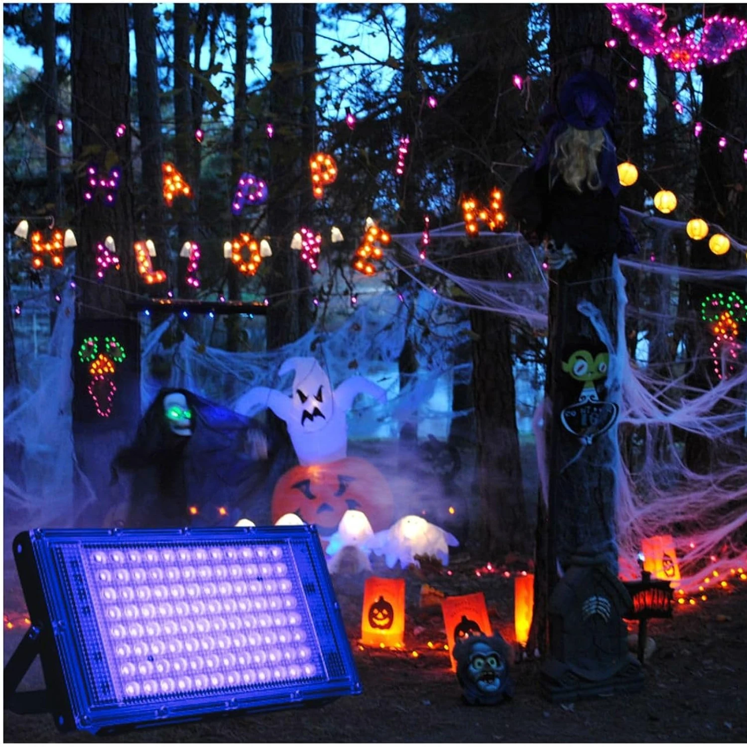 4 шт., УФ-лампы для дискотеки, 50 Вт/100 Вт