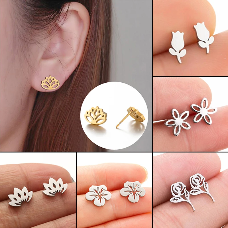 Корейские-серьги-ромашки-из-нержавеющей-стали-золотые-серьги-лотосы-романтические-серьги-розы-для-девочек-на-День-святого-Валентина-подарочные-аксессуары