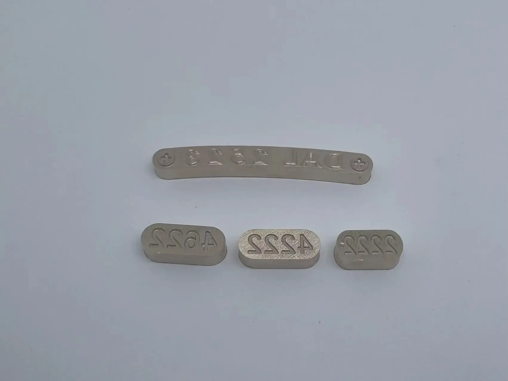 DFL2325 4324 K6735024 K6730326 YYY5024 YYY2625 1925 2425 4024 2125 Tire Date Change Brass Stamp Customized Change Brass Mould