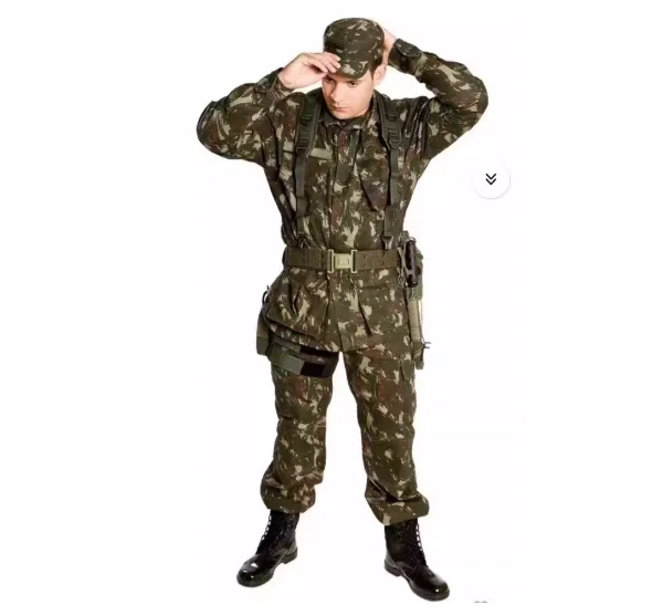 

Оригинальный бразильский боевой костюм ящерицы, комплект уличного полевого камуфляжного костюма